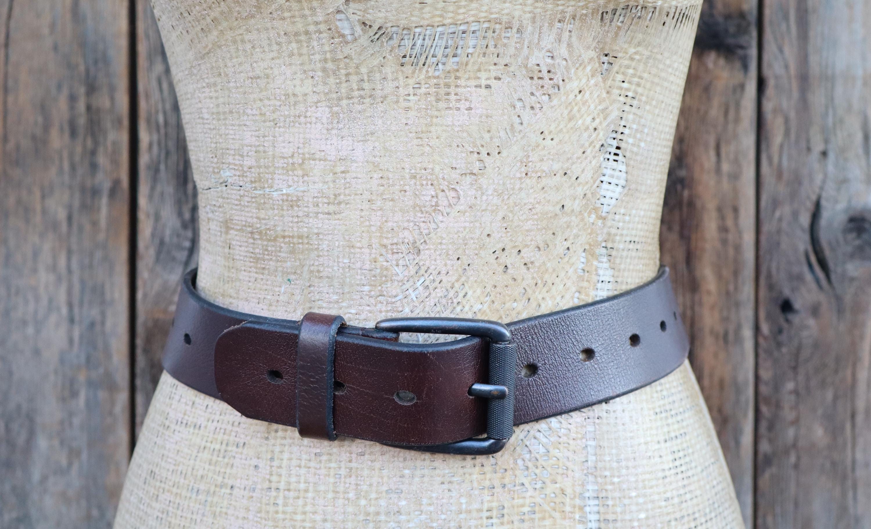 LEVIS Denizen 90s Does 70s Unisex Roller Buckle Brown Leather