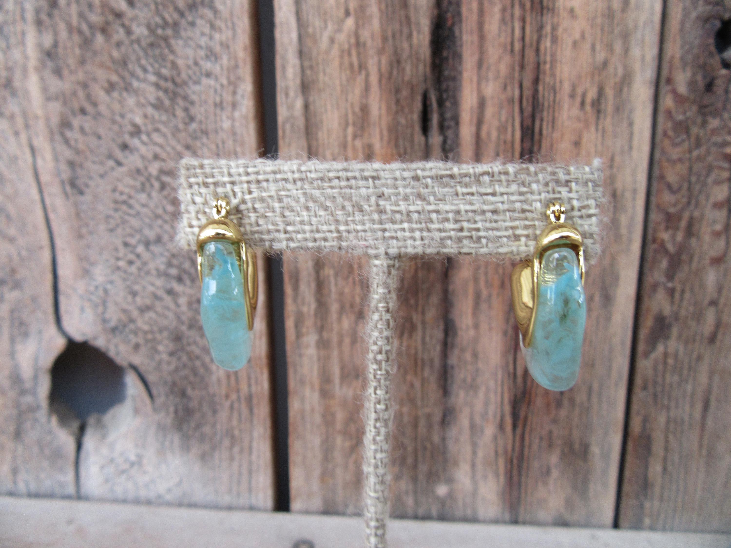 アクセサリー 90s Chunky Ice Cube Hoop Earrings Clear 90s Chunky Ice Cube Hoop Earrings | Minimal Business Casual