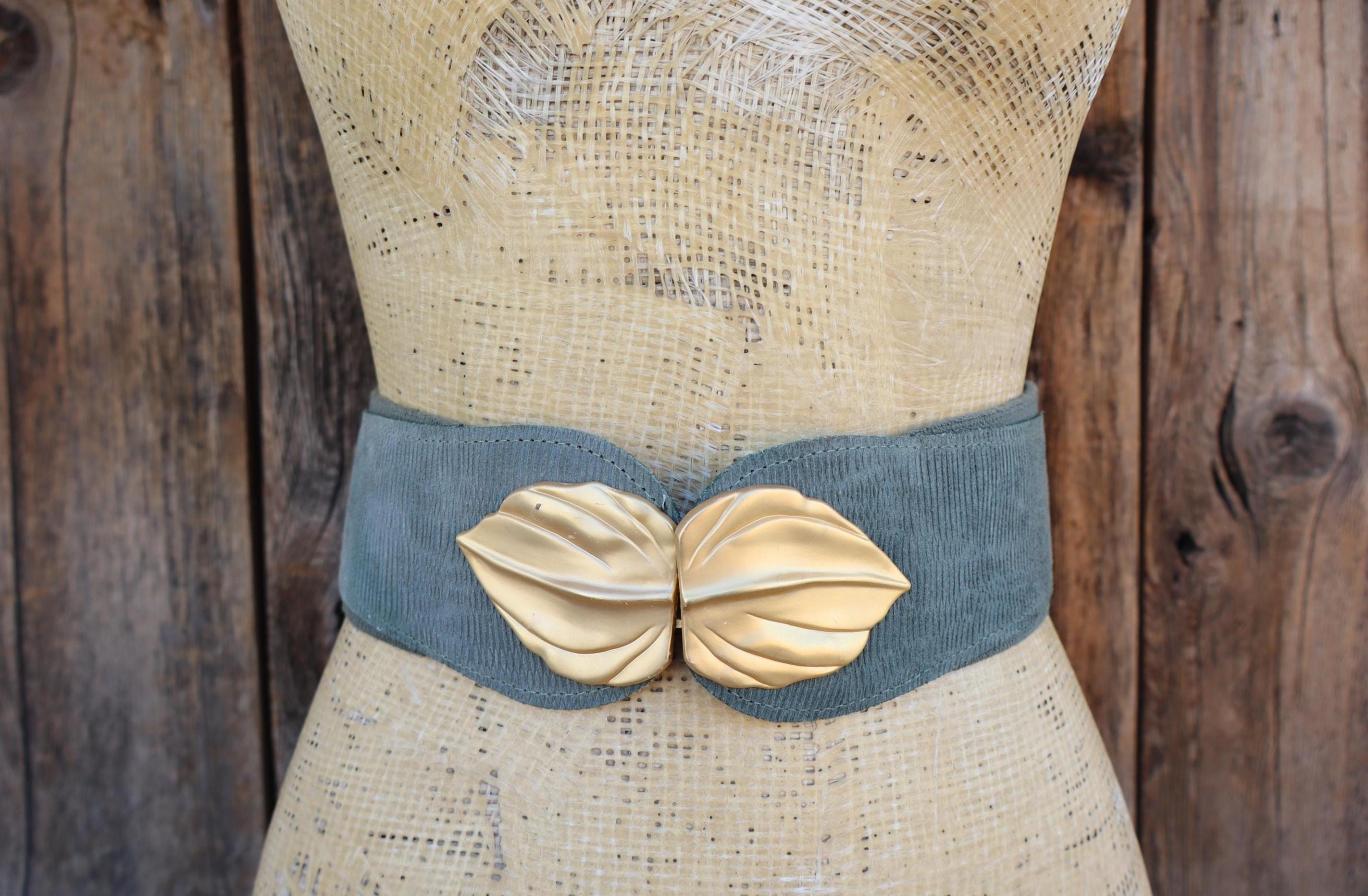 Leaf Belt Gold - Etsy