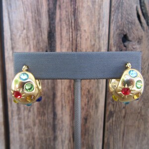 Orecchini A Cerchio Grandi Da Donna 50mm Con Strass – Gioielli Ipoallergenici In Argento 925, Leggeri E Perfetti Per Un Regalo San Valentino
