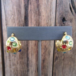 Orecchini A Cerchio Grandi Da Donna 50mm Con Strass – Gioielli Ipoallergenici In Argento 925, Leggeri E Perfetti Per Un Regalo San Valentino