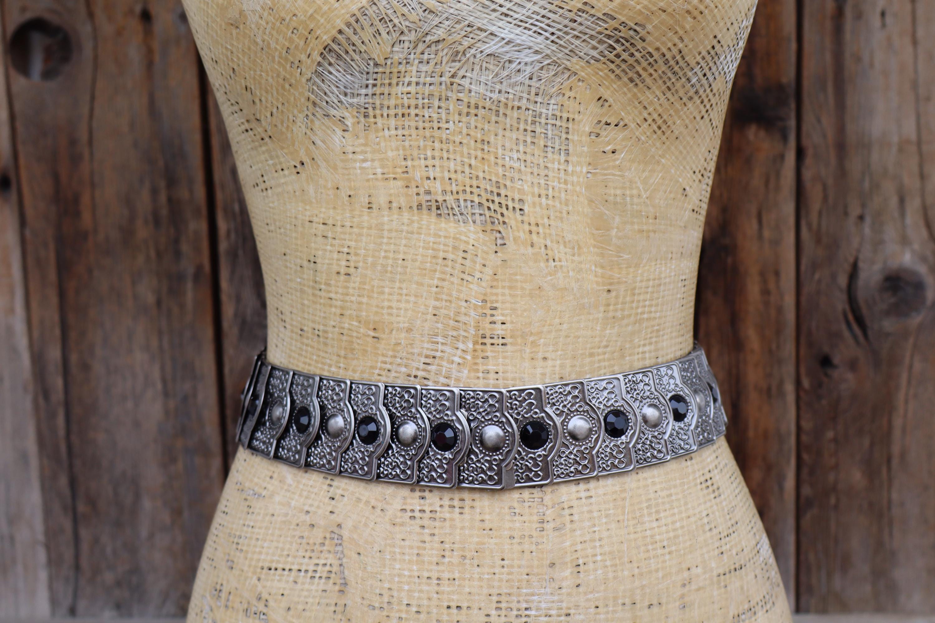 Boho Coin Silver Belt - Etsy display picture 3