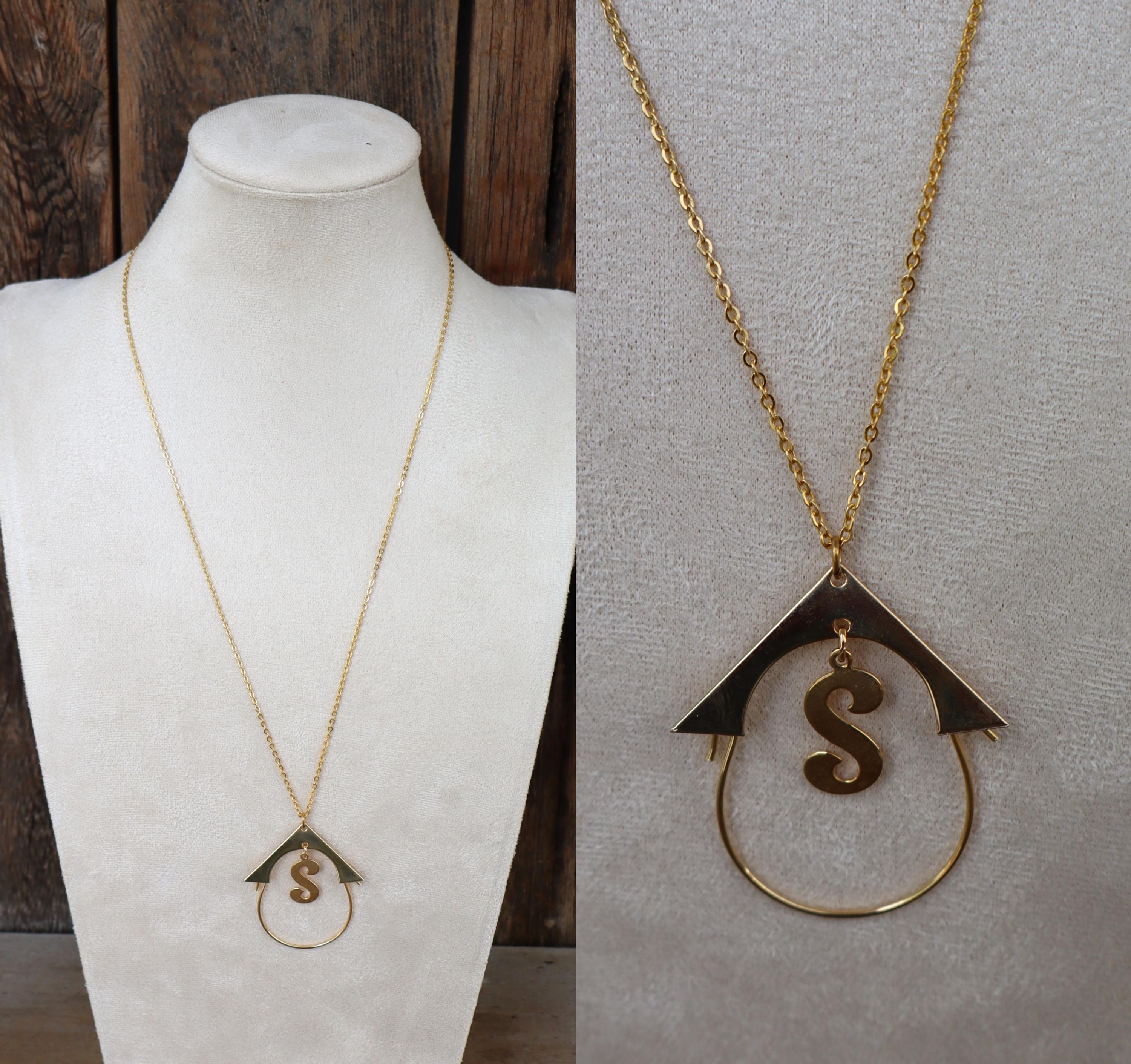 アクセサリー VINTAGE NECKLACE 70s 80s 80s Gold Chain and 