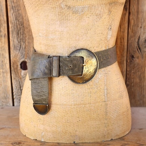 Vintage Ostrich Belt - Etsy display picture 1