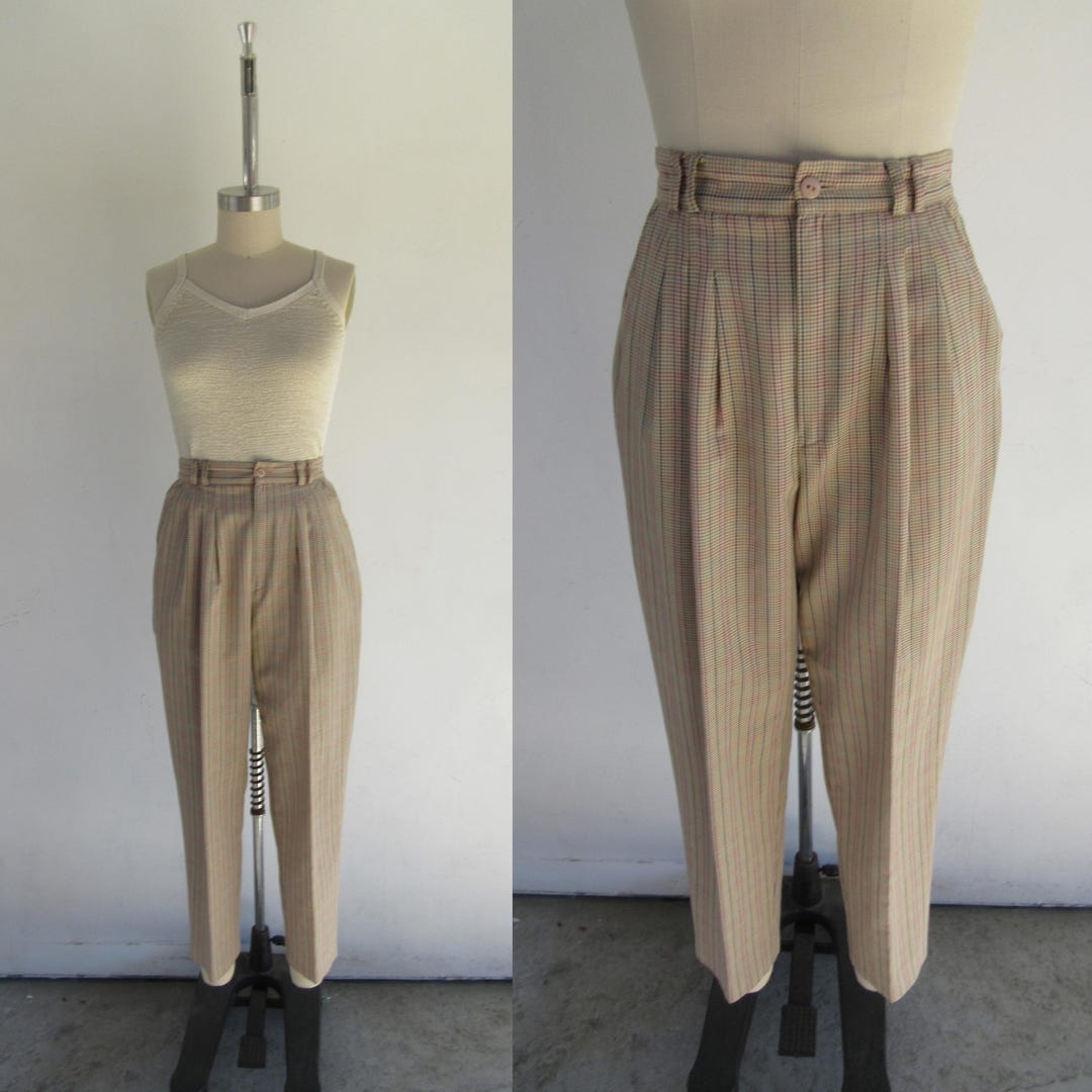 Shadow Study Pleats Solid Trousers