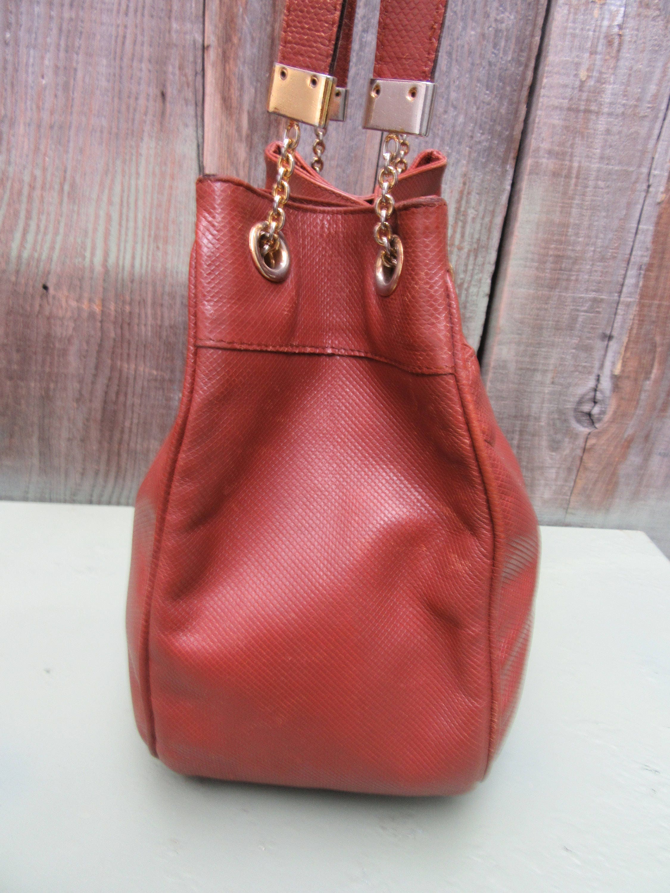 Bottega Veneta Marco Polo Bag Texturized Leather Chain