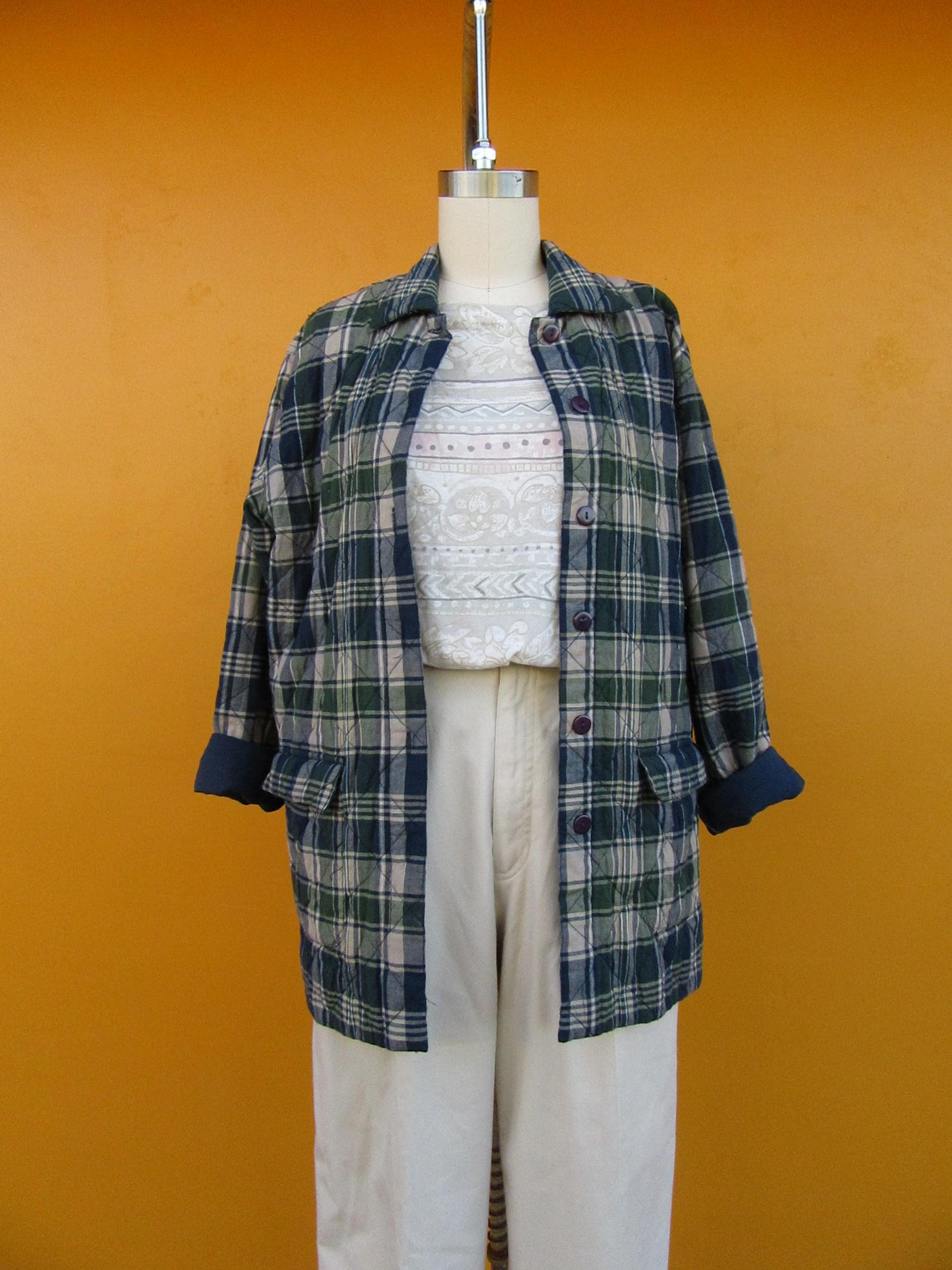 ジャケット・アウター 90's duster coat made in usa Vintage 90's Unbranded Black Polyvinyl Long Sleeve Button up