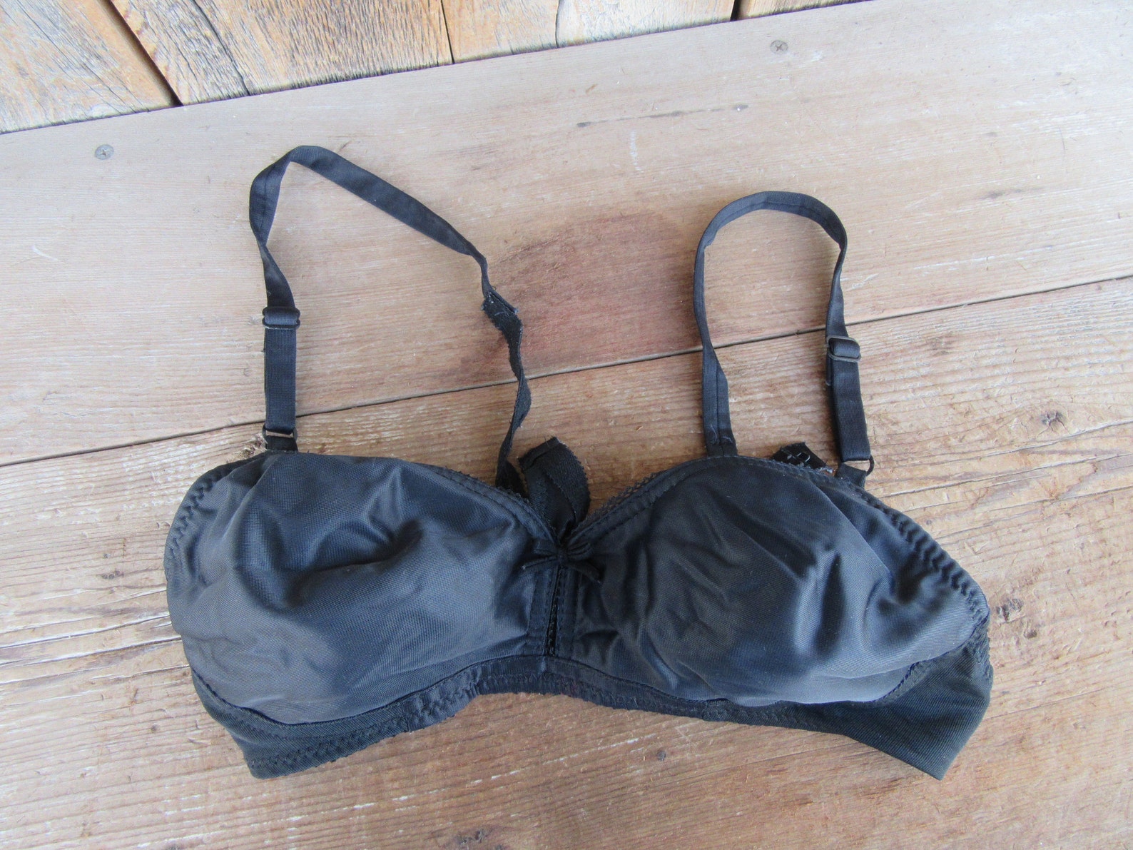 80s Black Vintage Bra JcPenney Vintage Bra Brassiere Etsy