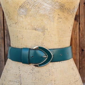 Teal Wide Belt 3\
