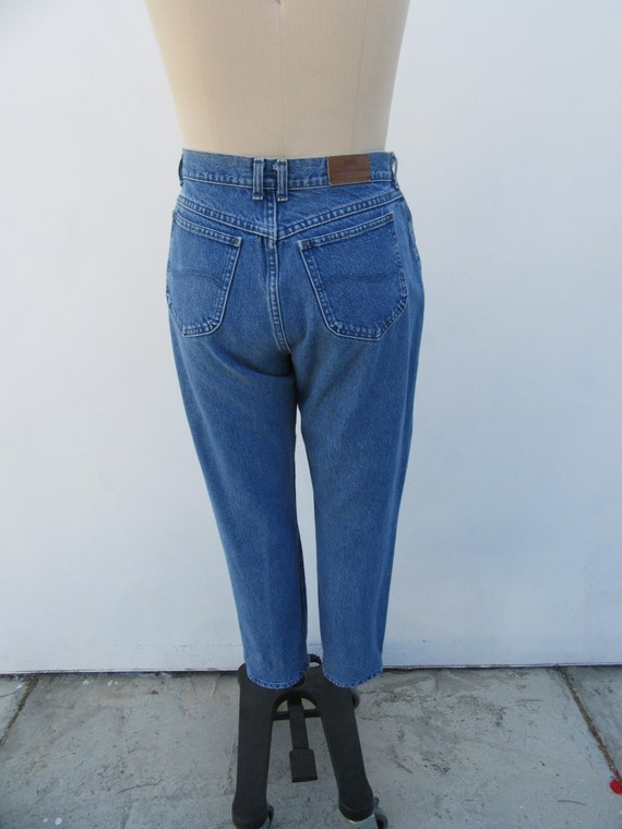 PLUS SIZE 90s High Waist Lee Jeans | Tapered Five… - image 10
