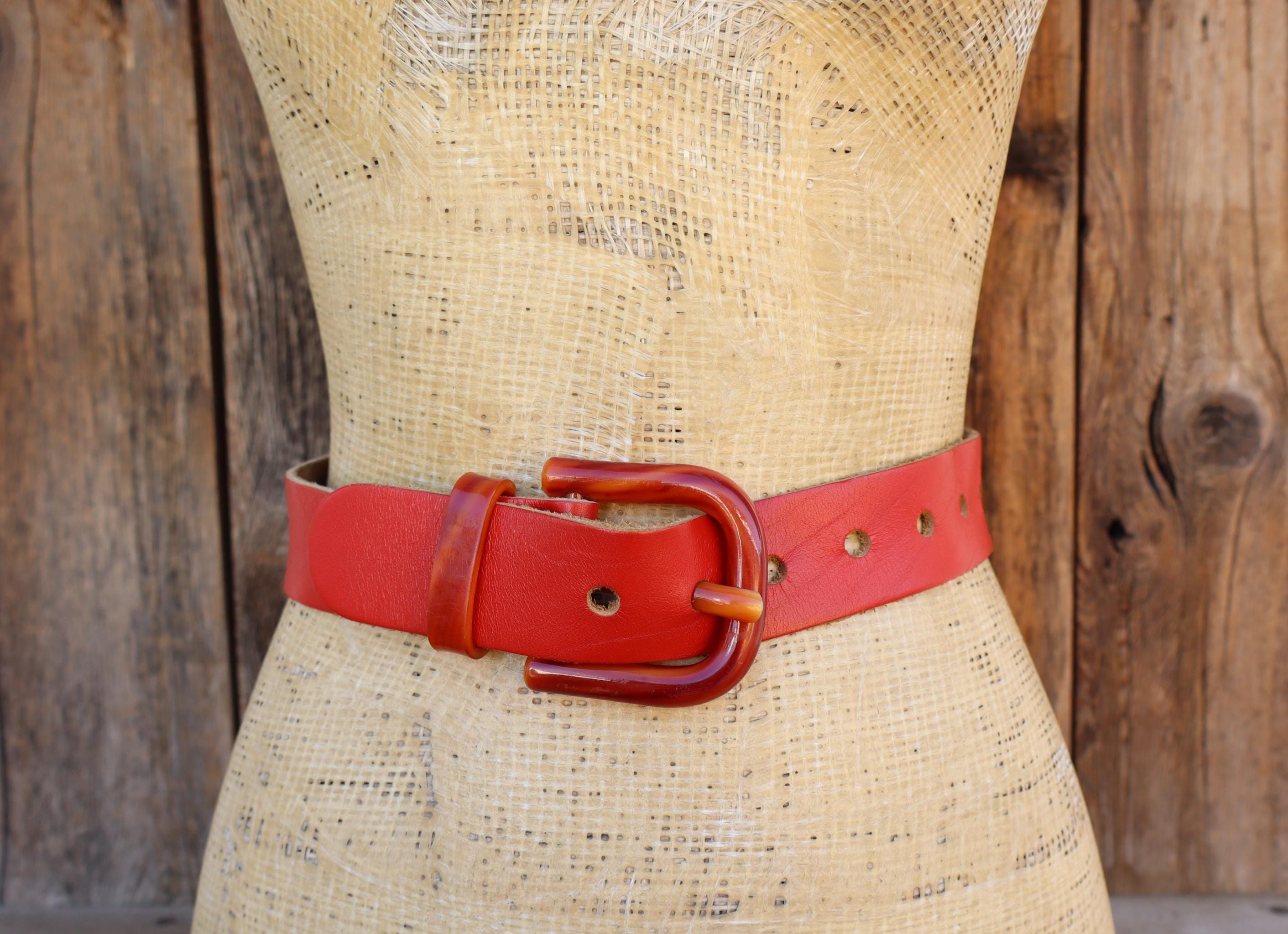 Vintage Lucite Wide Belt Gold Rope Detail Sculptural Waist Belt XS Antique Gold Mirrorwork Waist Belt: Adjustable Clasp  main image 3