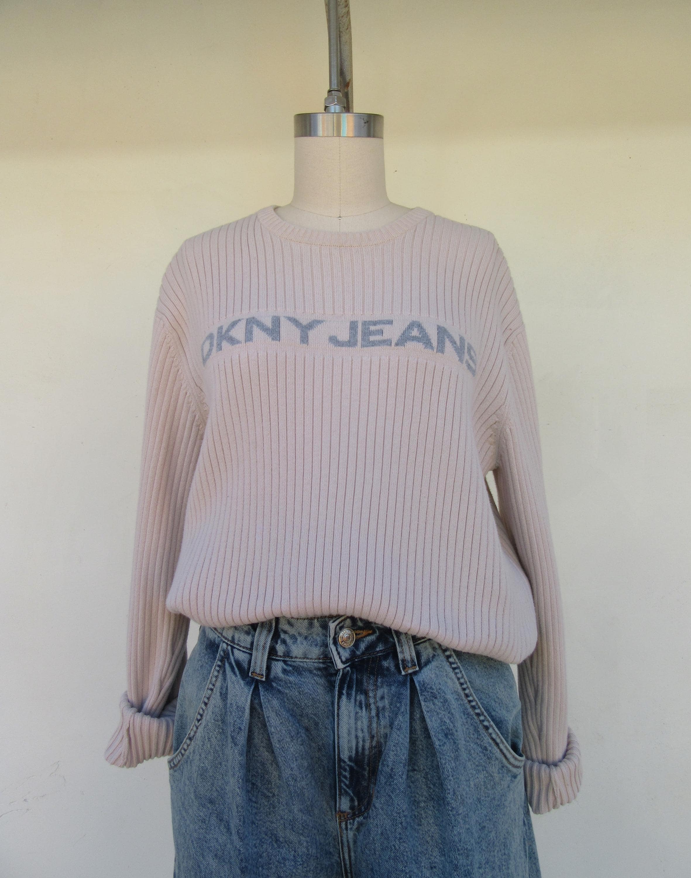 トップス DNKY jeans archive vintege knit Dkny Jeans Sweater - Etsy Canada