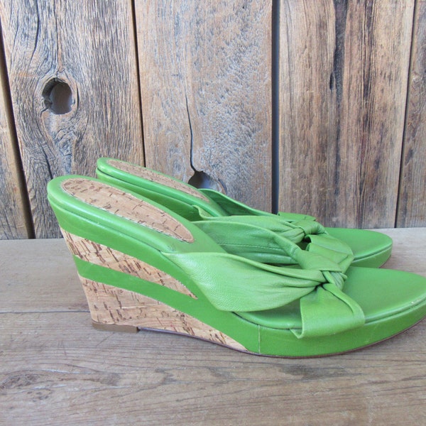 Lime Green Shoes Etsy