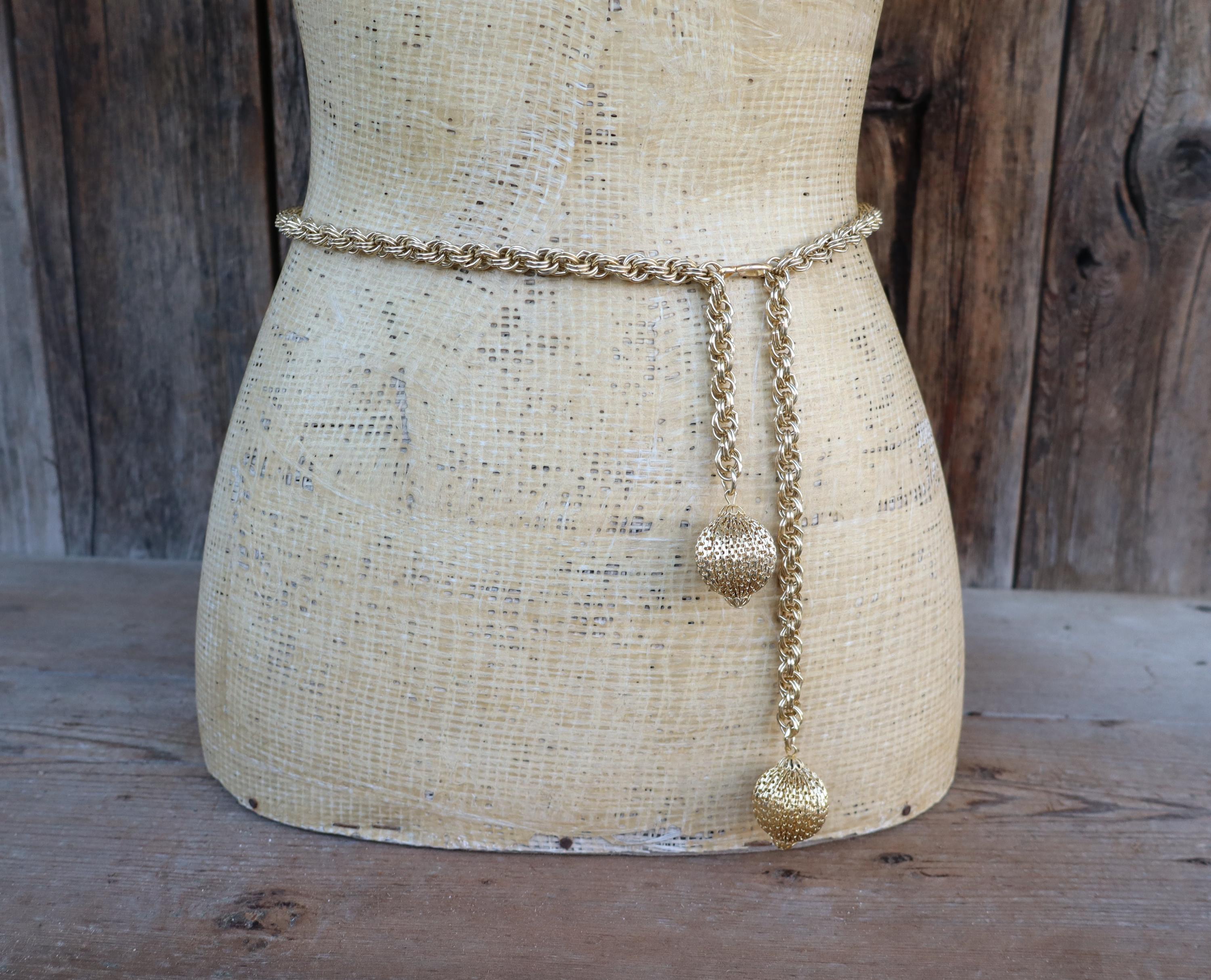 Draped Belt Gold - Etsy
