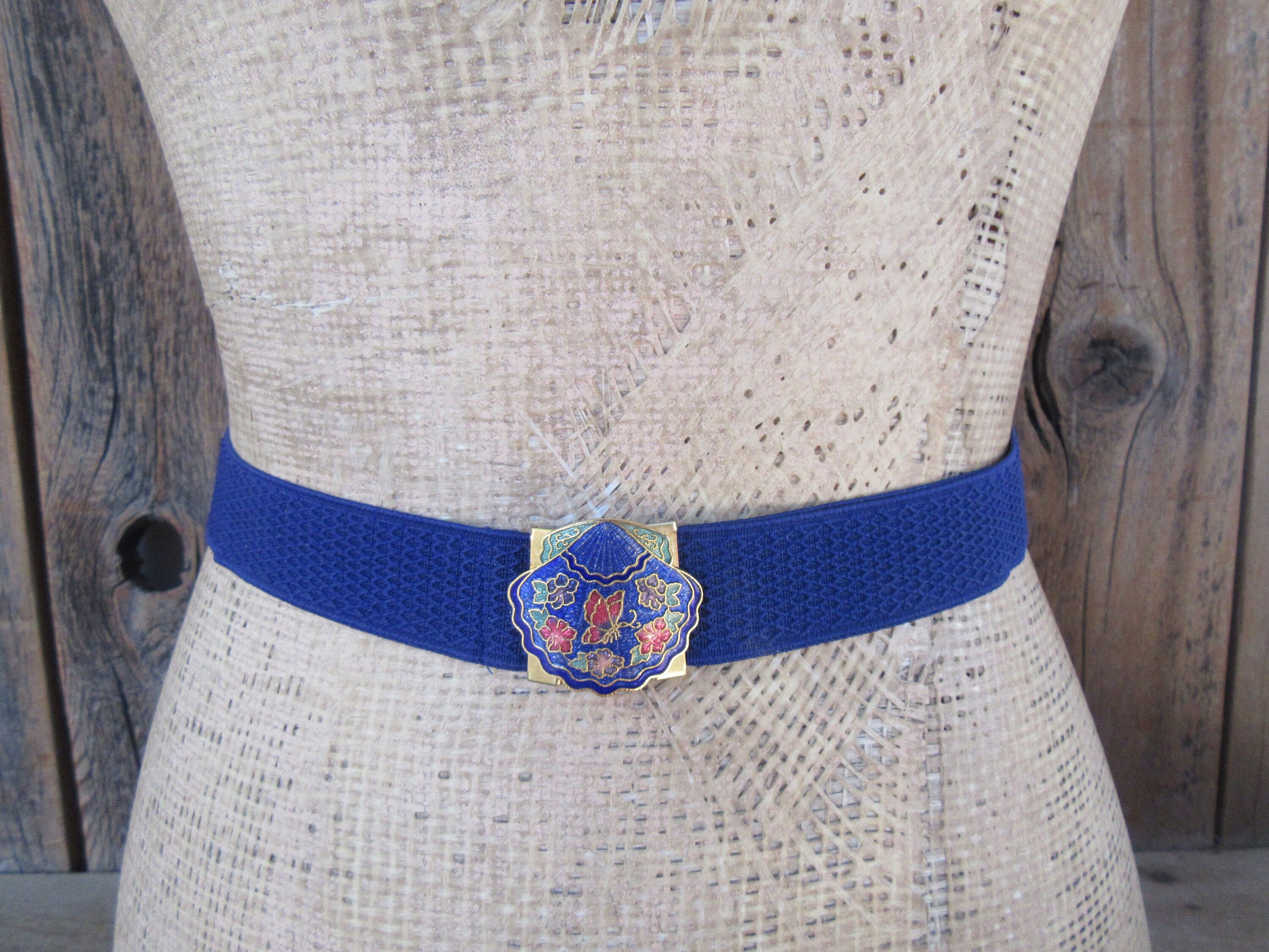 Cloisonne Butterfly Belt - Etsy display picture 1