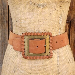 Brown 70s Belt - Etsy display picture 1