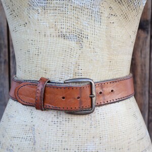 Vintage Camel Belt - Etsy display picture 3