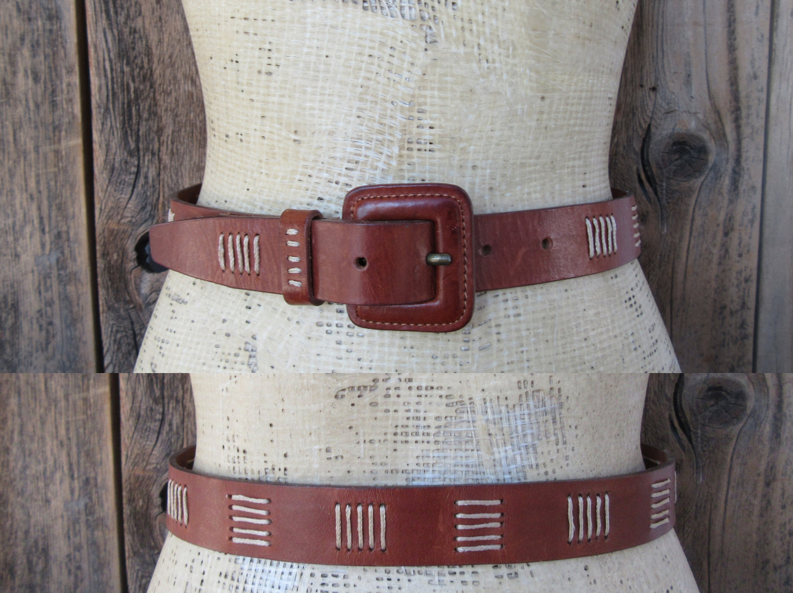 Cinturón de cuero con letras D para hombre, fajas de piel de vaca