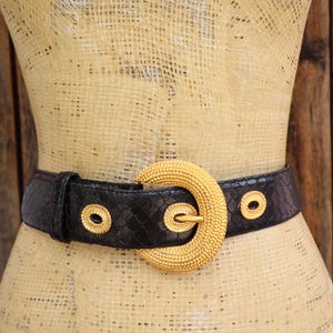 Waist Gold Snake Belt - Etsy display picture 3