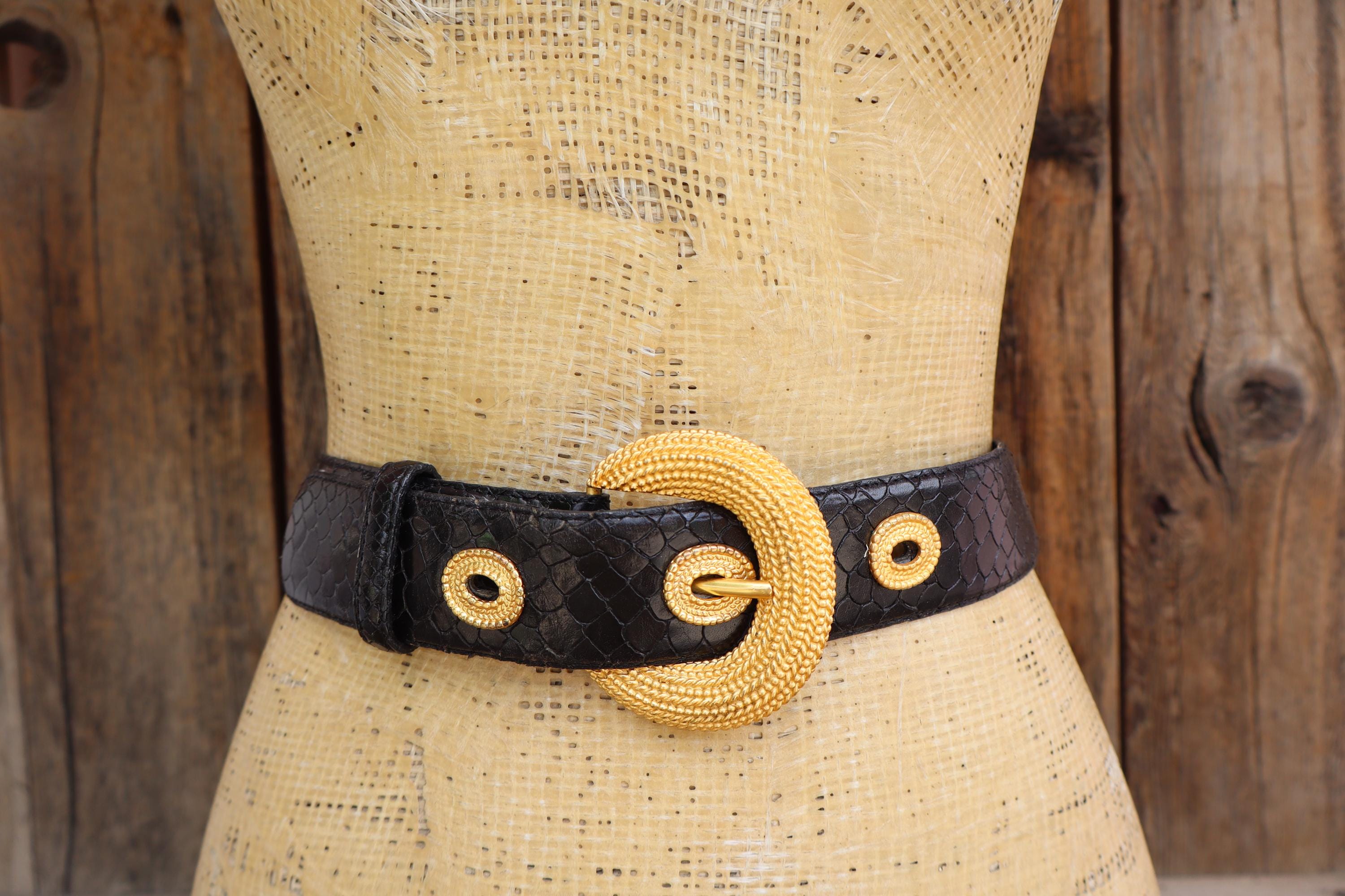 Waist Gold Snake Belt - Etsy display picture 2
