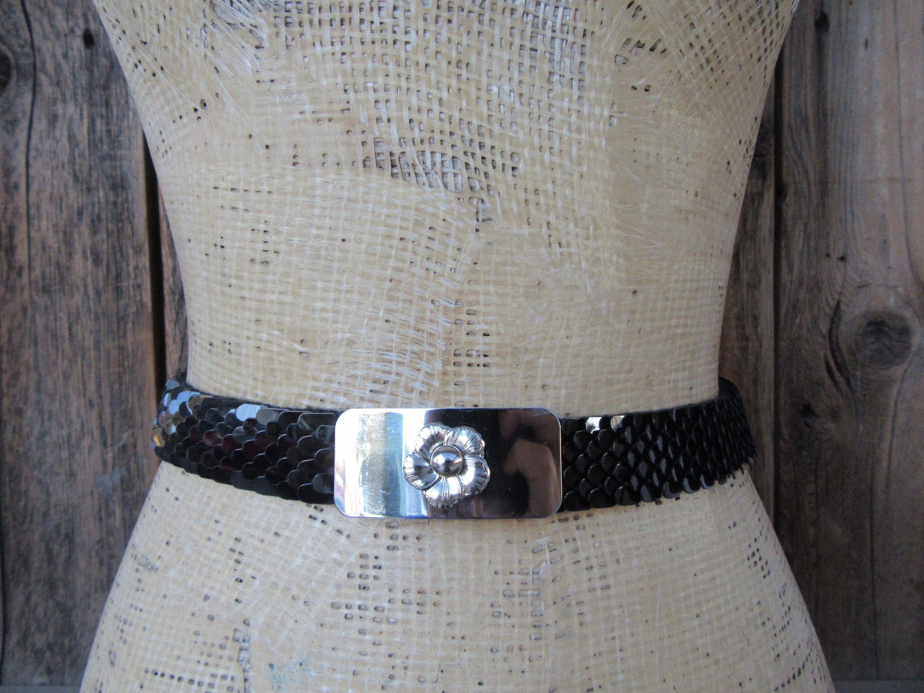 80s 90s Mesh Belt - Etsy