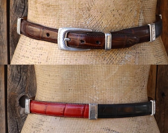 Cinturon de Cuero Años 90