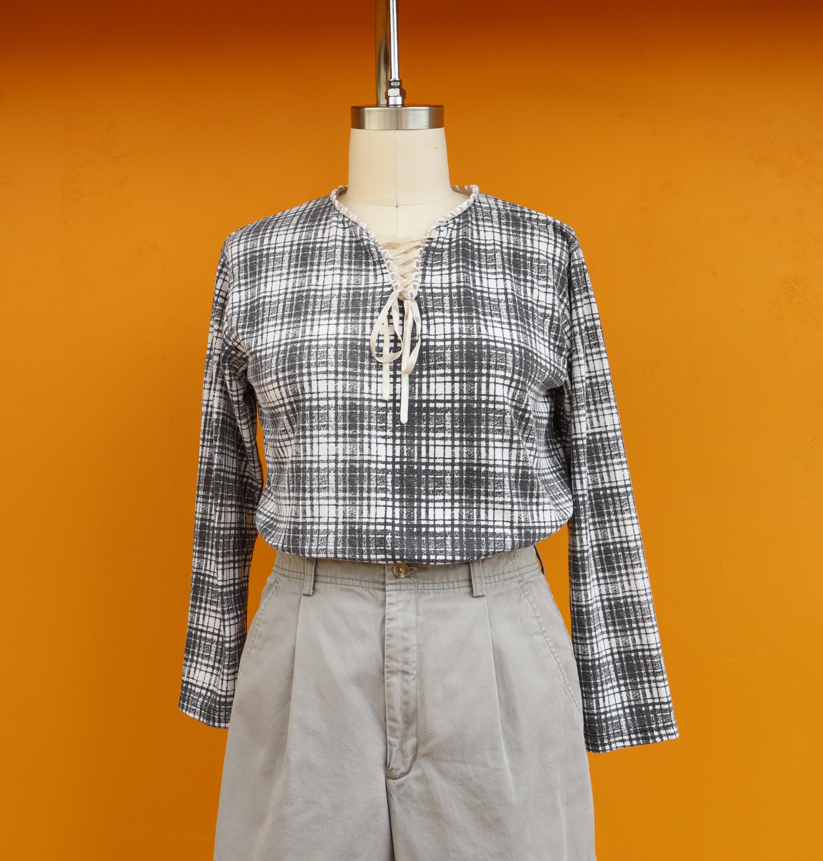 90s Lace Shirt - Etsy