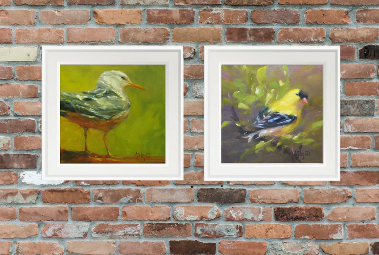 Bird Painting Bird Print Bird Nursery Decor Wall Art Etsy
