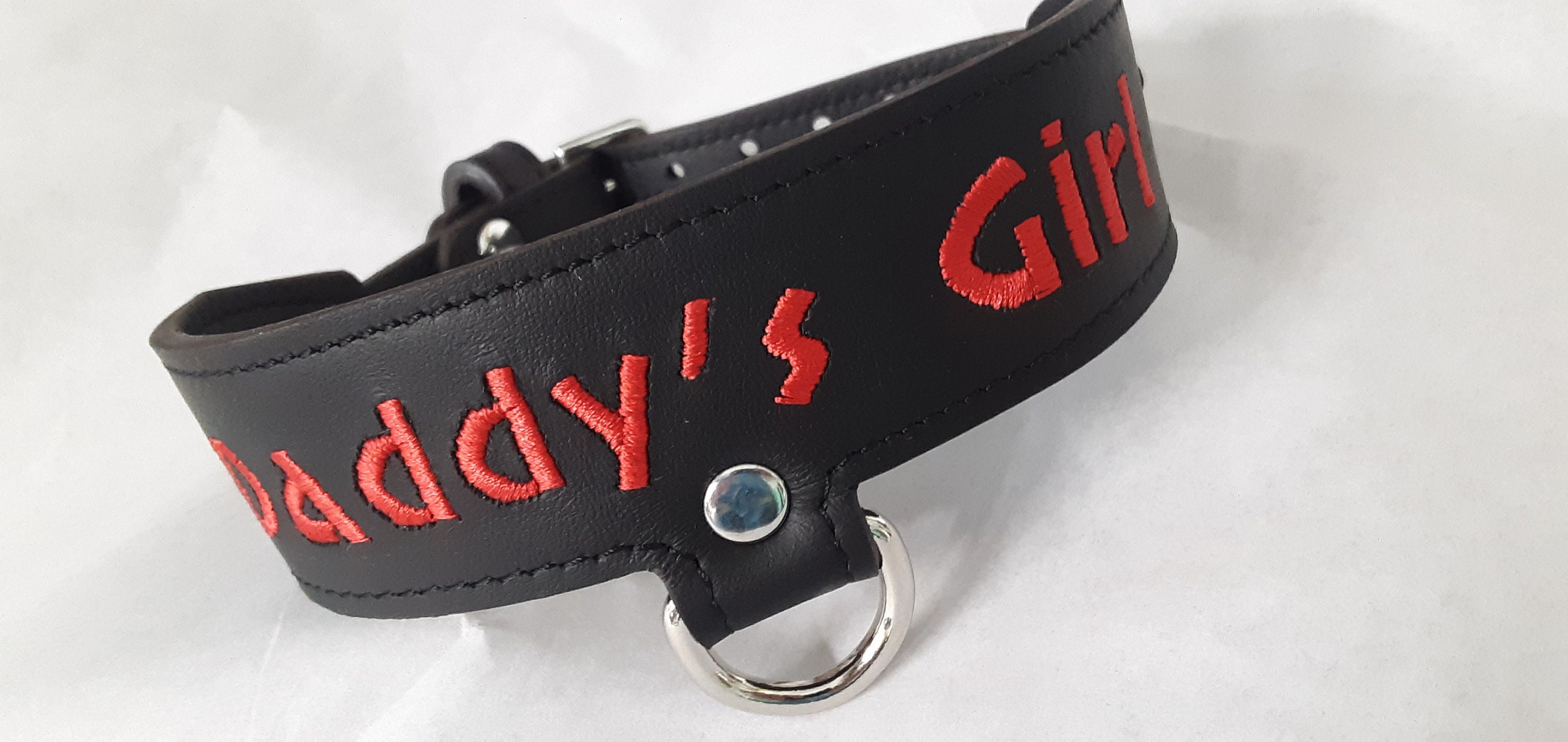 Same Day Shipping this exact collar. Real leather Daddys Etsy