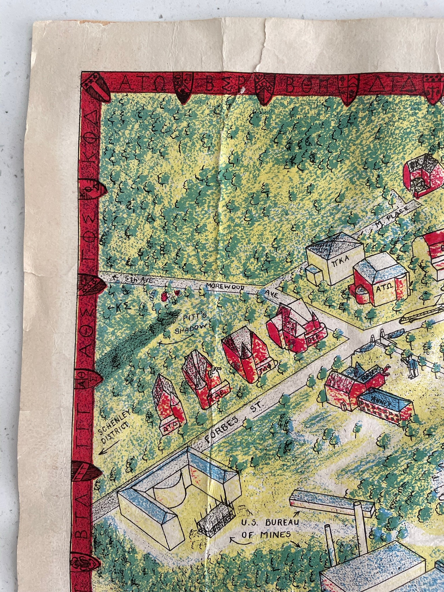 Alpha Phi Omega Presents Carnegie Tech, 1939 Original Campus Pictorial ...