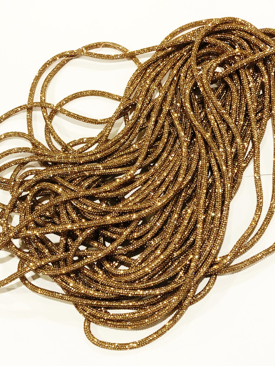 Flexible Rhinestone Rope Trim in Red Blue Zircon Turquoise Etsy