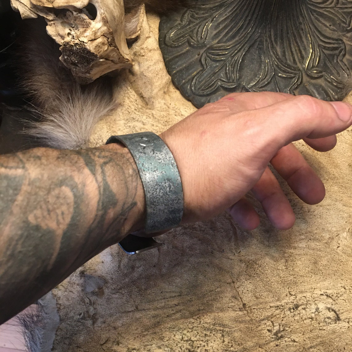 Rune Reincarnation Bangle - Etsy