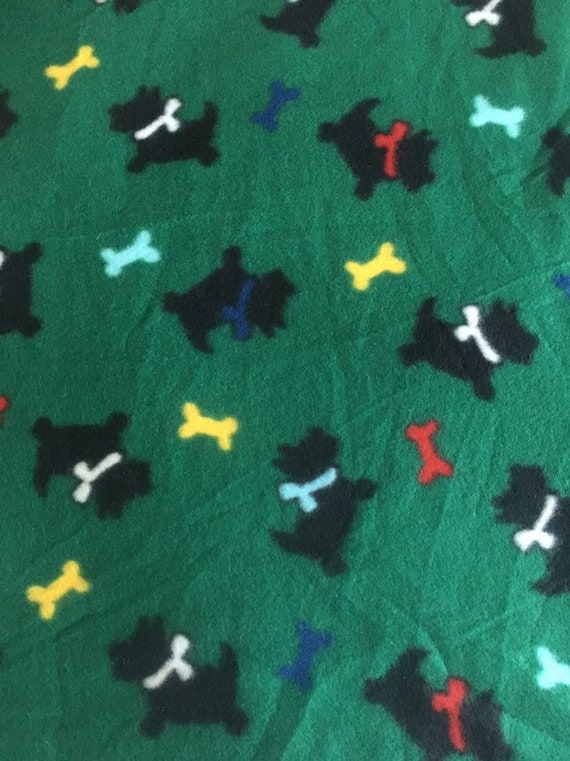 scottie dog throw blanket