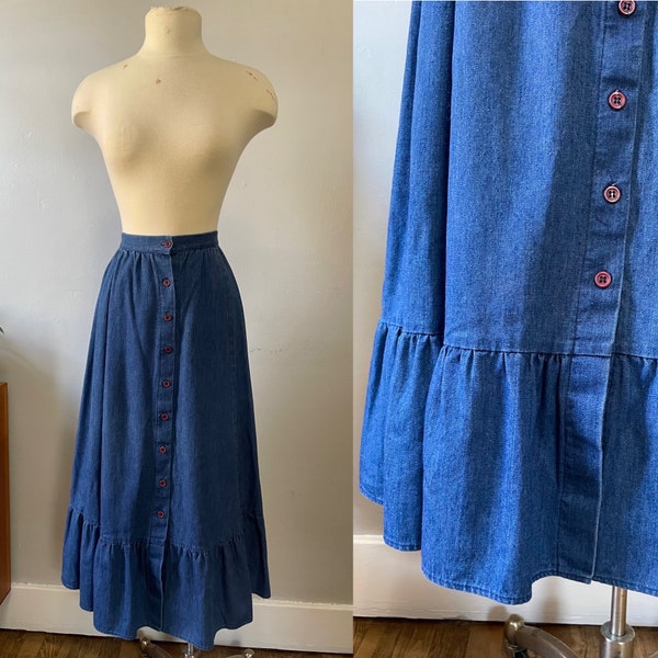 Vintage Prairie Skirt-Waist 30 to 34