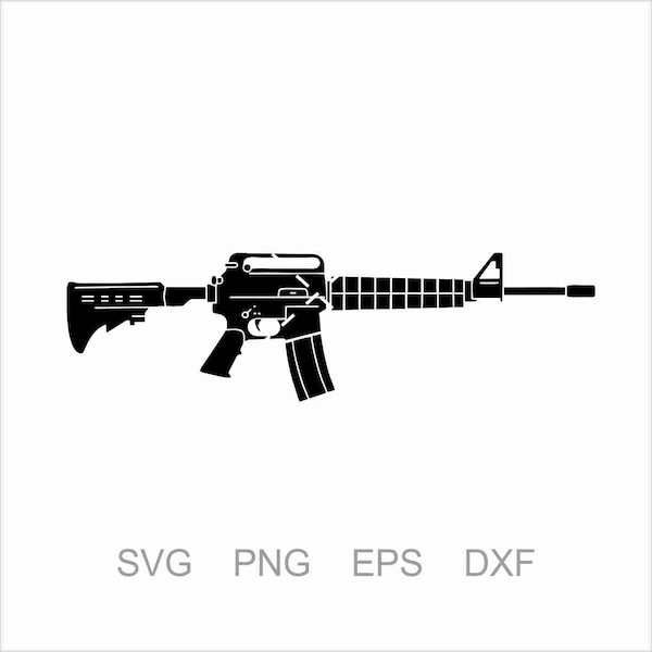 Ar 15 Svg - Etsy