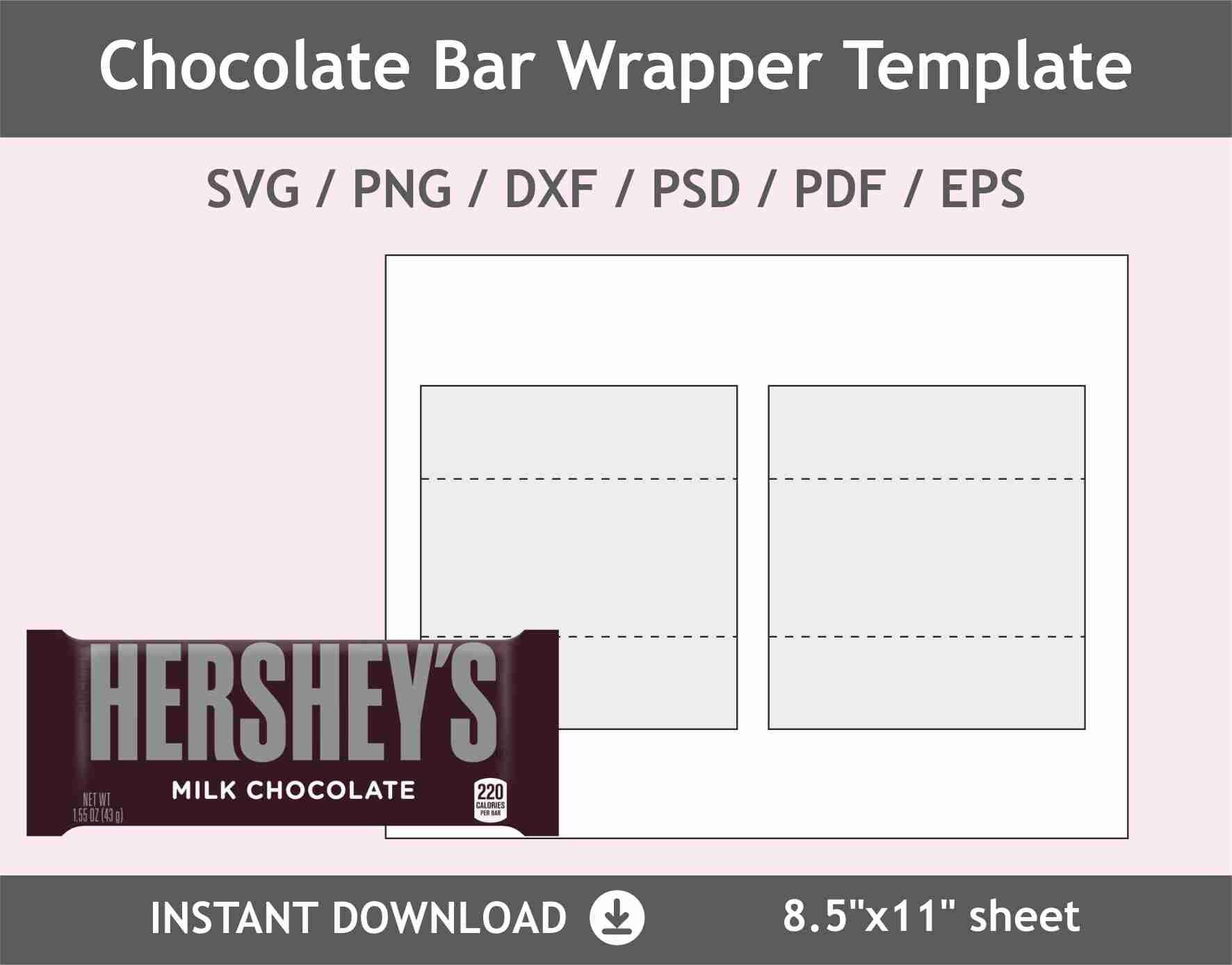 Candy Bar Wrapper Template Ubicaciondepersonas cdmx gob mx