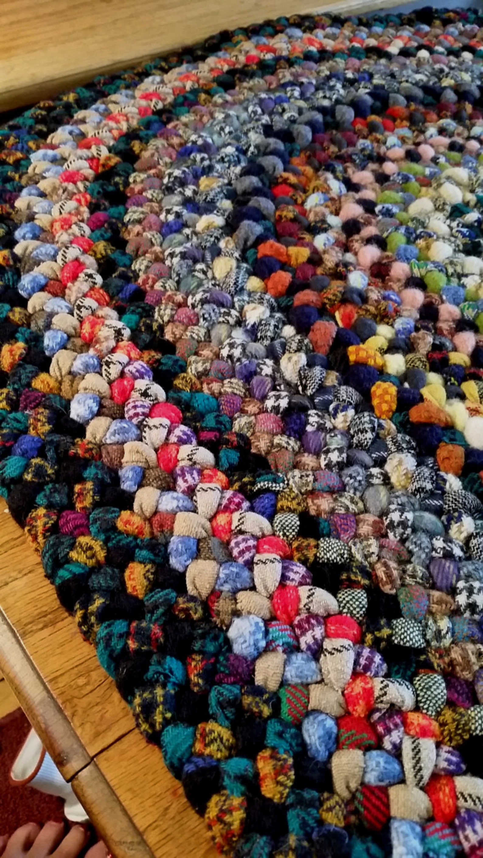 Will Custom Make Braided Wool Oval Rug 4' X 5.5 Feet Etsy