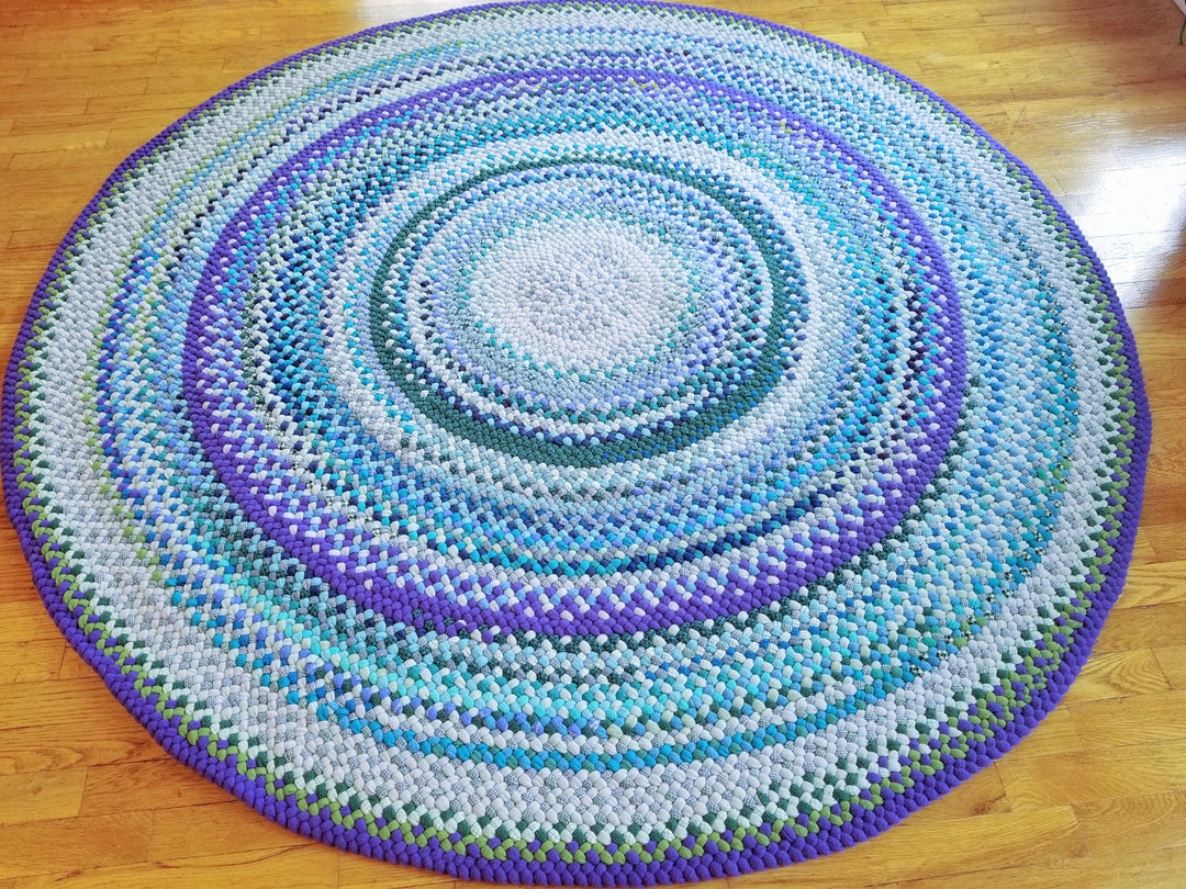 Custom Braided 6 Foot Wool Rug - Will Make for You in Your Favorite ...