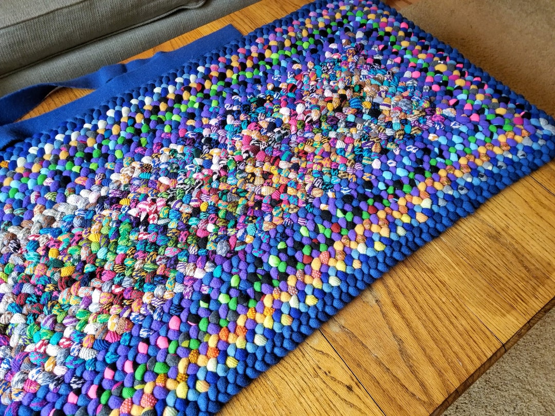 Recycled Wool Braided Rug Custom to Your Size and Colors Etsy