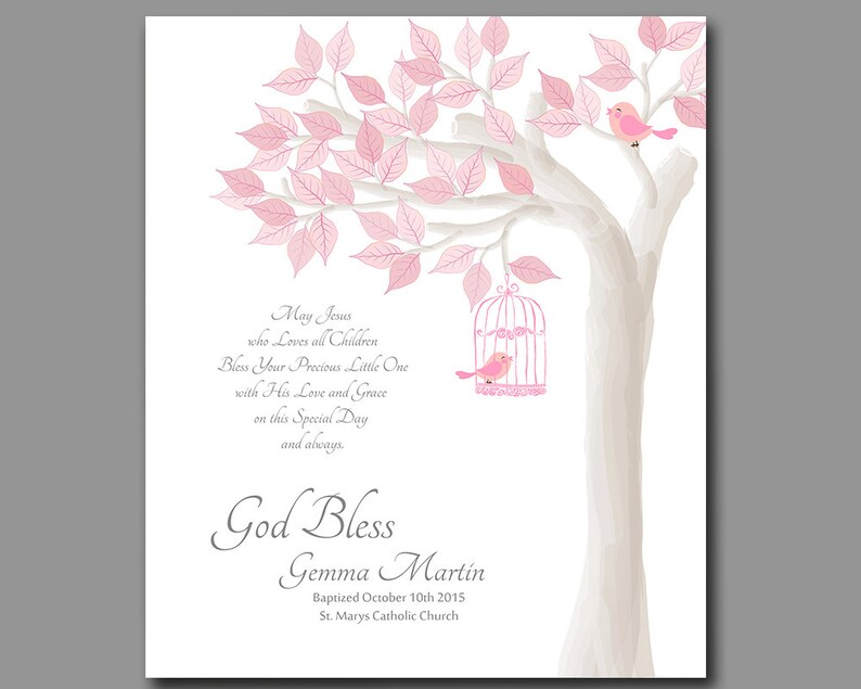 Baptism Gift From Godparents Christening Gifts for Baby Girl Etsy