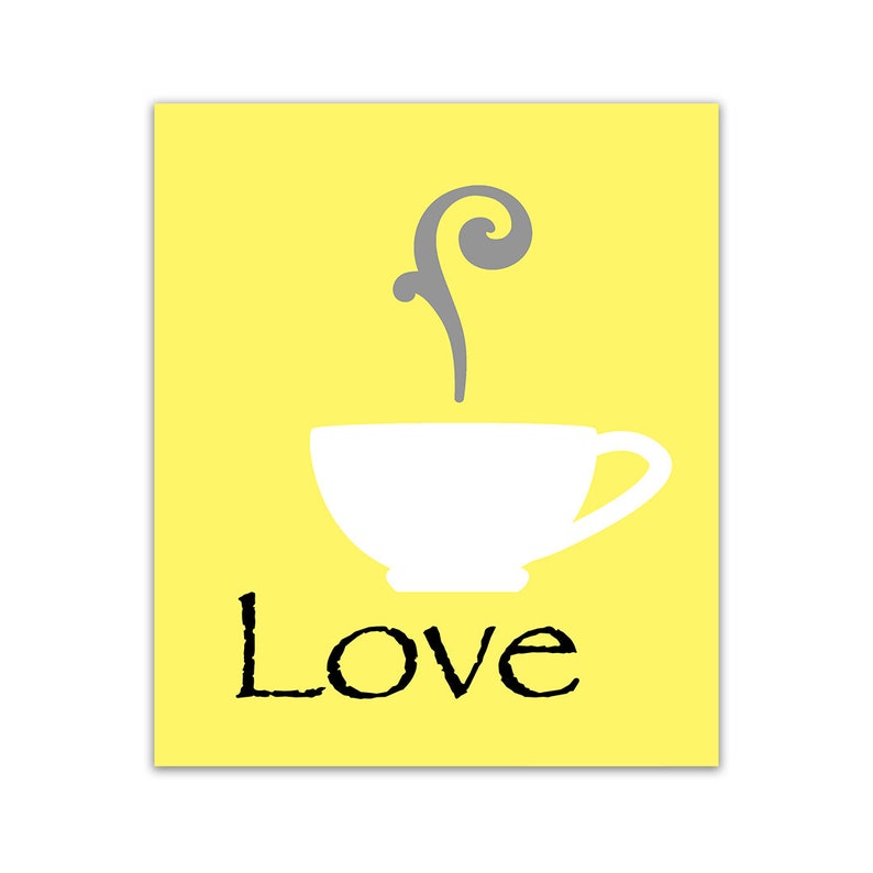 Kitchen Wall Décor Eat Drink Love Etsy