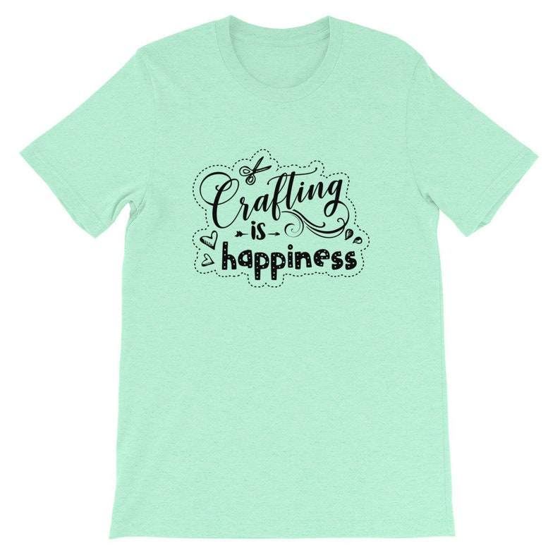 Crafting shirt crafting apparel t-shirt hobby t-shirt | Etsy