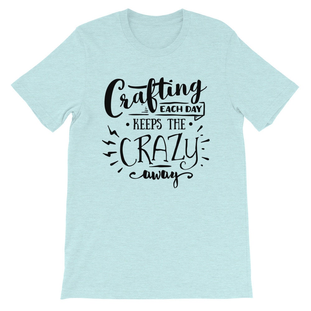Crafting t-shirt crafting apparel t-shirt hobby apparel | Etsy