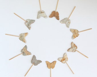 butterfly toothpicks etsy