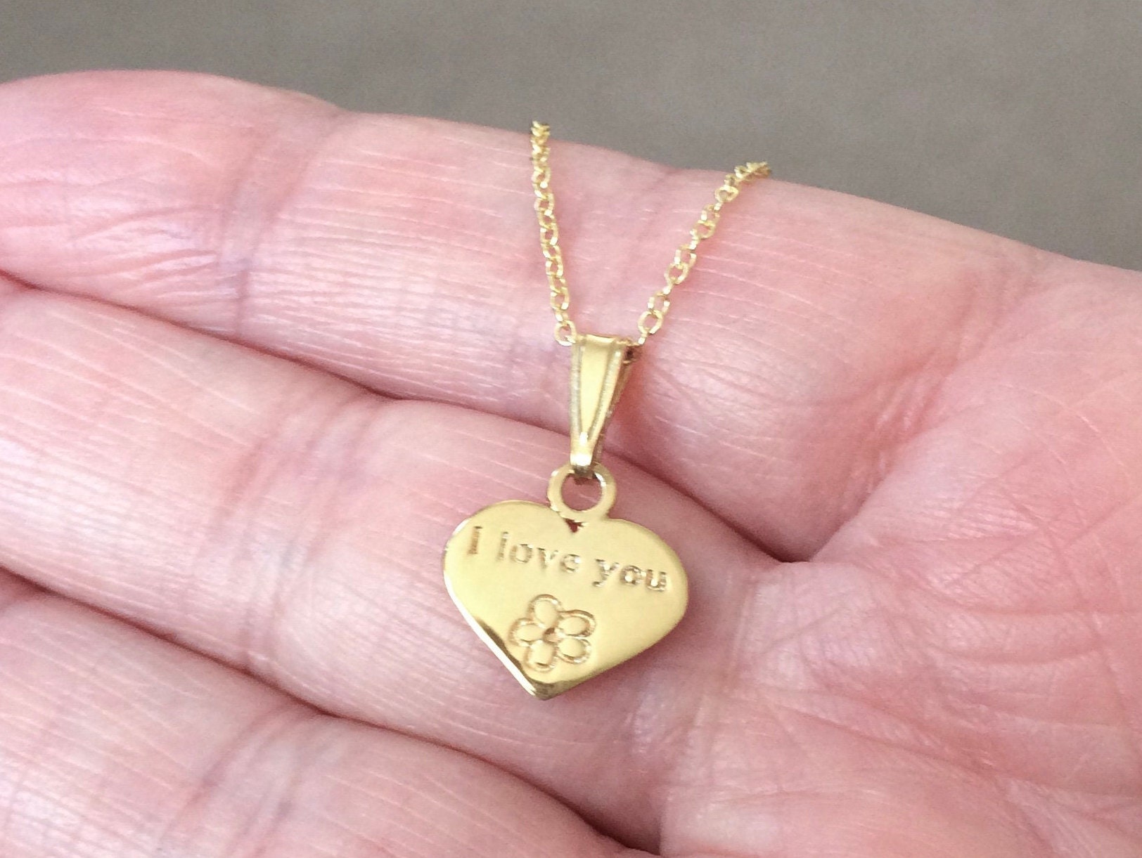 スウィートハートネックレス メンズレディースI love you 925 ヴィンテージ スウィートハート ネックレス Heart Shaped Top Sterling