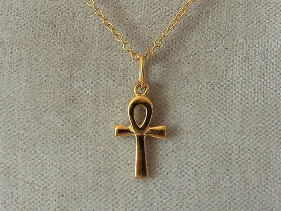 Mini ankh pendant sale