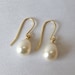 14ct Gold Filled Freshwater Pearl Drop Earrings. 