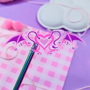 Inmon tattoo Succubus Clear transparent Vinyl Sticker