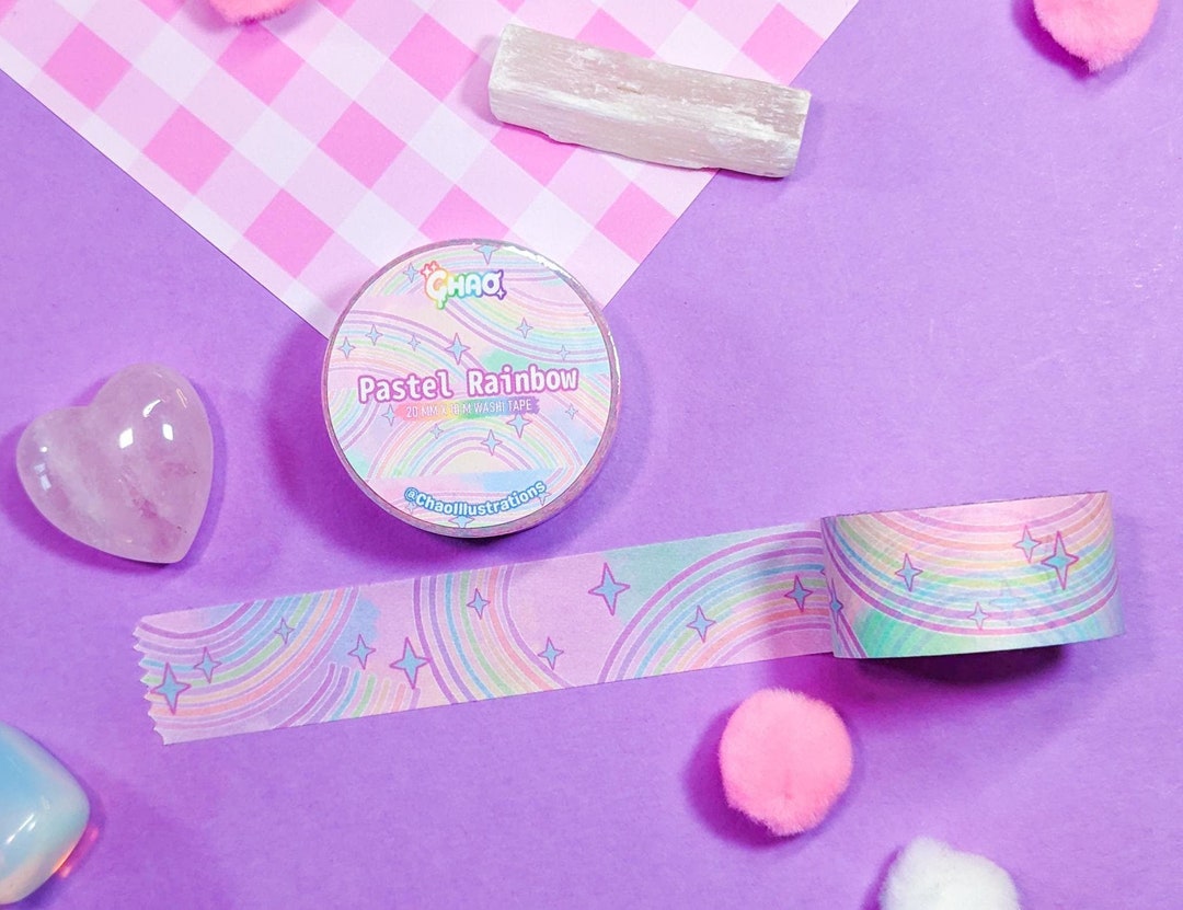 SNACK FADE TAPE PASTEL RAINBOW main image 1