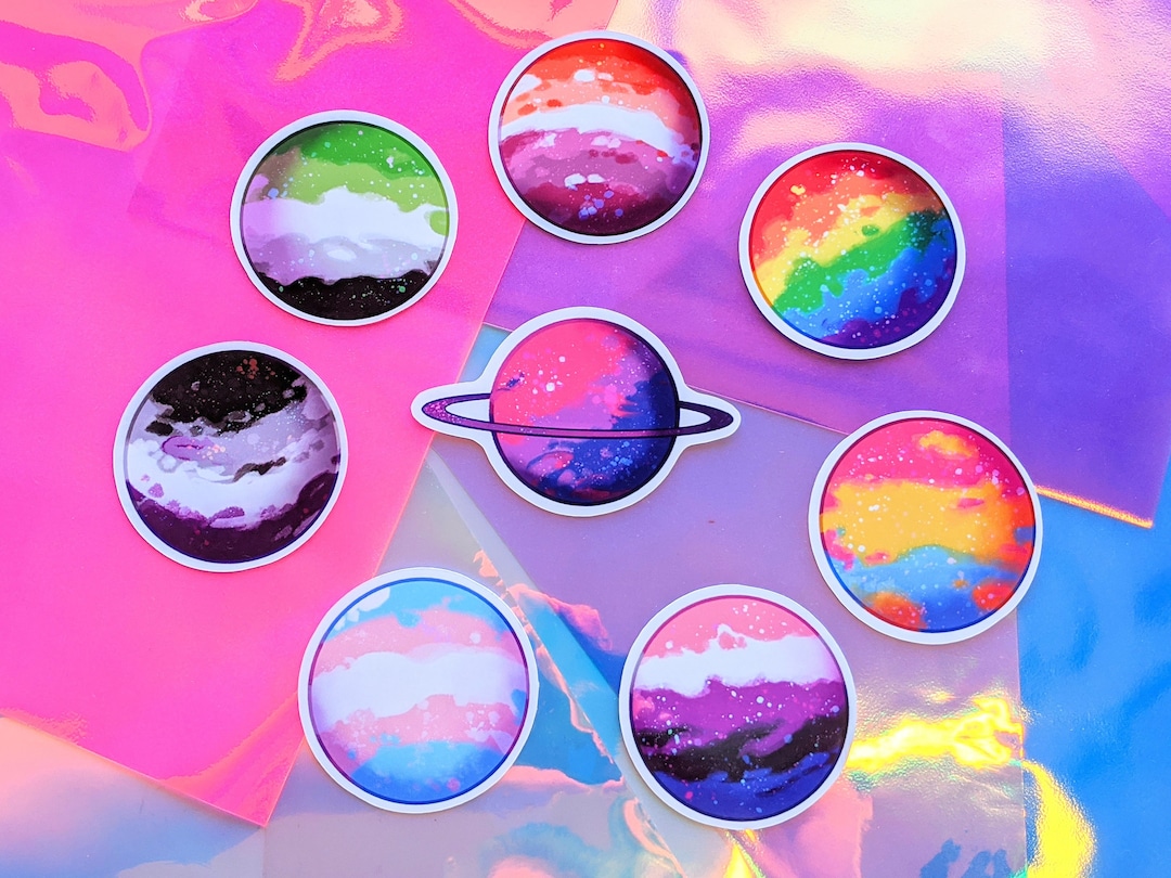 Genderfluid Outer Space Planet Aesthetic